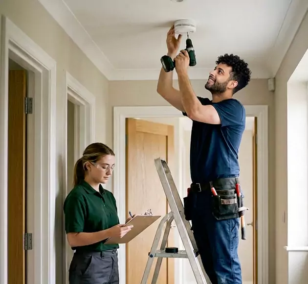 Professional Smoke Alarm Installation: Your Local Fire Safety Team in Woburn, MA